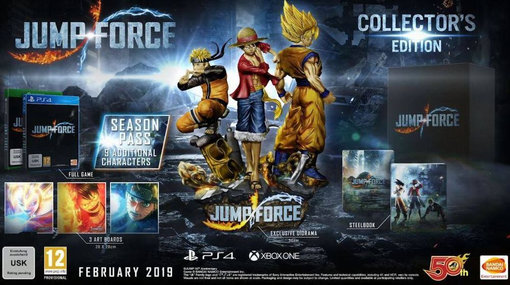 Bandai Namco presenta l'imperdibile Collector's Edtion di Jumps Force.jpg Bandai Namco presenta l'imperdibile Collector's Edtion di Jumps Force.jpg